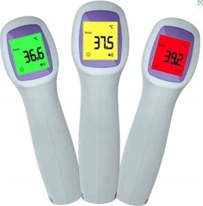 Termometr Gordon TERMOMETR BEZDOTYKOWY NA PODCZERWIEŃ LEKARSKI 2