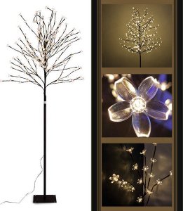 Gordon DRZEWKO DEKORACYJNE LED ŚWIECĄCE ŚWIĄTECZNE 120 CM 1
