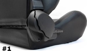 Krzesło biurowe MTuning Fotel biurowy JBR03 USZKODZONY 5