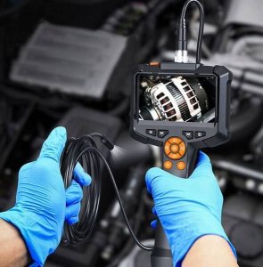 Luxury-Goods Kamera INSPEKCYJNA WARSZTATOWA ENDOSKOP 5M FULL HD LCD IPS do RUR SILNIKA 4