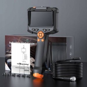 Luxury-Goods Kamera INSPEKCYJNA WARSZTATOWA ENDOSKOP 5M FULL HD LCD IPS do RUR SILNIKA 6