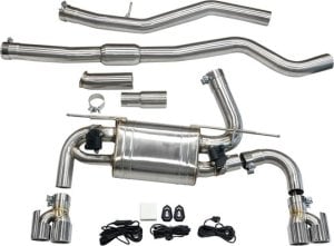 TurboWorks Układ wydechowy CatBack BMW (F32 F33 F36) 420 425 428 430 2.0T N20 B48 14+ Aktywny 1