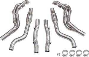 TurboWorks Kolektor wydechowy MERCEDES-BENZ AMG C63 W204 M156 4-2-1 Longtube 1