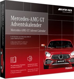 Kalendarz adwentowy Franzis Kalendarz adwentowy Model Mercedes AMG GT - Czerwony 1