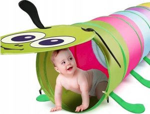 Gordon TUNEL DLA DZIECI GĄSIENICA NAMIOT TOR PRZESZKÓD SKŁADANY TORBA 3