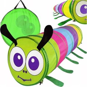 Gordon TUNEL DLA DZIECI GĄSIENICA NAMIOT TOR PRZESZKÓD SKŁADANY TORBA 4