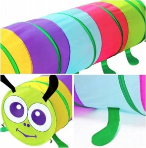 Gordon TUNEL DLA DZIECI GĄSIENICA NAMIOT TOR PRZESZKÓD SKŁADANY TORBA 6