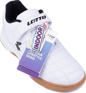 Lotto Buty dziecięce Lotto Pacer K biało-czarne 2600110K 1011 26 7