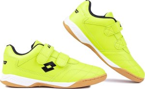 Lotto Buty dziecięce Lotto Whizzer K limonkowo-czarne 2600120K 6311 28 1