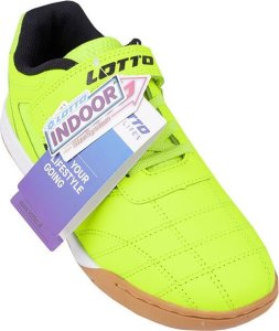 Lotto Buty dziecięce Lotto Whizzer K żółto-czarne 2600120K 2411 27 7