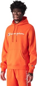 Champion Bluza męska Champion Hooded pomarańczowa 220253 OS014 M 1