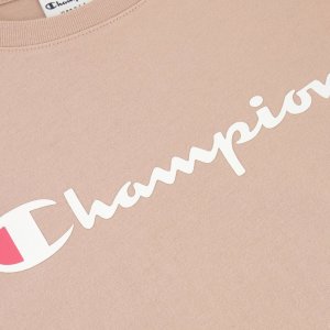 Champion Koszulka damska Champion SS Tee beżowa 117534 MS079 XS 5