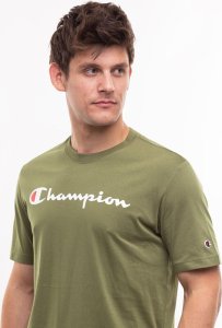 Champion Koszulka męska Champion SS Tee oliwkowa 220256 GS573 M 3