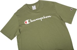 Champion Koszulka męska Champion SS Tee oliwkowa 220256 GS573 M 4