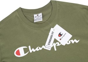 Champion Koszulka męska Champion SS Tee oliwkowa 220256 GS573 M 5