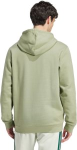 Adidas Bluza męska adidas Essentials Fleece Hoodie zielona JJ4662 S 3