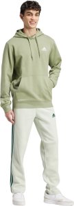 Adidas Bluza męska adidas Essentials Fleece Hoodie zielona JJ4662 S 4