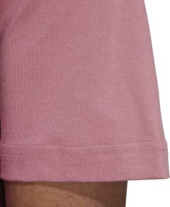 Adidas Koszulka męska adidas Essentials Single Jersey Embroidered Small Logo różowa IX0120 S 6