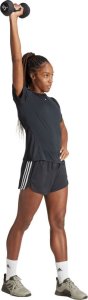Adidas Spodenki damskie adidas Pacer Training 3-Stripes Woven High-Rise czarne IT7760 S 5" 1