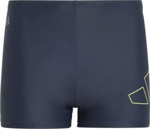 Adidas Spodenki kąpielowe dla chłopca adidas Performance Big Bars Swim granatowe IT2693 158cm 1