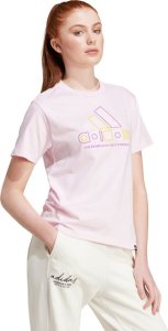 Adidas Koszulka damska adidas Xpress Logo różowa IY3413 M 3