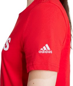 Adidas Koszulka damska adidas Loungewear Essentials Slim Logo Tee czerwona IY9189 M 6