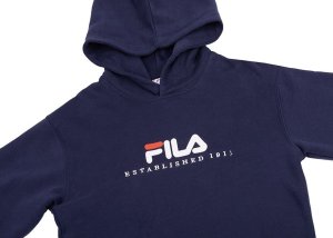 Fila Bluza męska Fila Brunssum granatowa FAU0145 50004 S 4