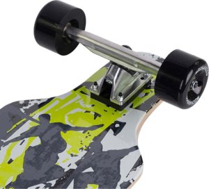 Deskorolka Mechanics Deskorolka Longboard Mechanics czarno-zielono-szara PW 828 Crossy 3