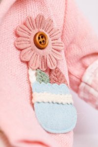 Swede Lalka Bobas Interaktywna Miękka 42cm dla Dziewczynek Śpiewa Mówi po Polsku 5