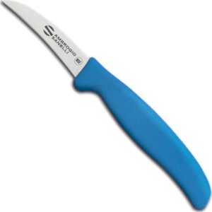 Ambrogio Sanelli Nóż do warzyw zakrzywiony SUPRA COLORE HACCP 70/190 mm - niebieski Nóż do warzyw zakrzywiony SUPRA COLORE HACCP 70/190 mm - niebieski 1