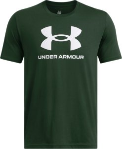 Under Armour Koszulka męska Under Armour Sportstyle Logo zielona 1382911 301 XL 2