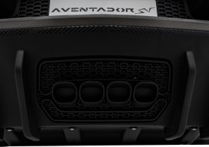 Ramiz Lamborghini Aventador SV na akumulator dla 2 dzieci Czerwony + Silnik bezszczotkowy + Pompowane koła + Audio LED 30