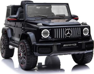 Ramiz Mercedes AMG G63 dla dzieci Czarny + Pilot + MP3 LED + Wolny Start + EVA + Pasy 1