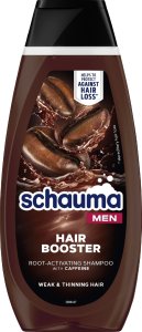 Schwarzkopf SCHAUMA Men Szampon do włosów osłabionych Hair Booster 400 ml 1