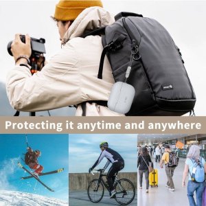 Tech-Protect Etui APPLE AIRPODS PRO 1 / 2 Tech-Protect Silicone lawendowe 4