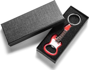 Gadget Master Otwieracz gitara elektryczna z magnesem - CZERWONY 3