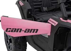 Ramiz Auto Na Akumulator ATV CAN-AM Maverick Różowy 18