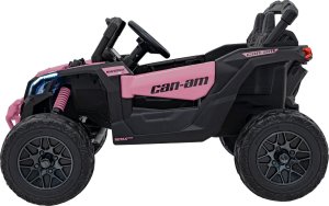 Ramiz Auto Na Akumulator ATV CAN-AM Maverick Różowy 4