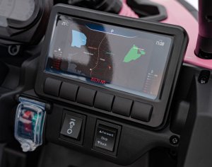 Ramiz Auto Na Akumulator ATV CAN-AM Maverick Różowy 10