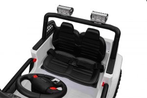 Ramiz Jeep Na Akumulator Pojazd OFF ROAD 4x4 SPORT Biały 13
