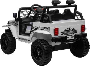Ramiz Jeep Na Akumulator Pojazd OFF ROAD 4x4 SPORT Biały 3