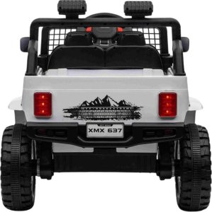 Ramiz Jeep Na Akumulator Pojazd OFF ROAD 4x4 SPORT Biały 4