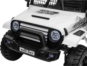 Ramiz Jeep Na Akumulator Pojazd OFF ROAD 4x4 SPORT Biały 9