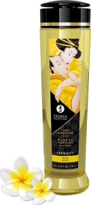 Masażer shunga Shunga Erotic Massage Oil Serenity / Monoi 240ml 1