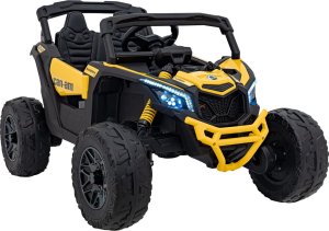 Ramiz Auto Na Akumulator ATV CAN-AM Maverick Żółty 2