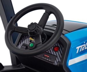 Ramiz Traktor BLAST Z Przyczepką Niebieski 30