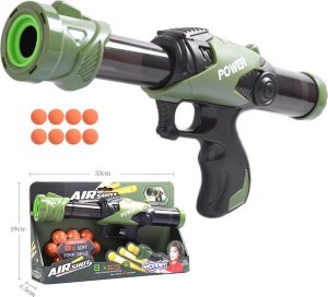 Woopie WOOPIE Pistolet na Piłki Kulki Piankowe Wyrzutnia Automatyczna 9 el. 1