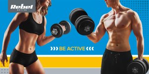 Rebel Zestaw obciążeń bitumicznych 2x15kg 31mm  ACTIVE 6
