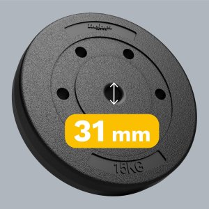 Rebel Zestaw obciążeń bitumicznych 2x15kg 31mm  ACTIVE 9