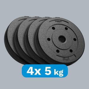 Rebel Zestaw obciążeń bitumicznych 4x5kg 31 mm Active 7